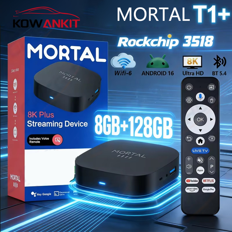 2026 New Android TV Box T1+ Ro - Khadas Vim4 8Gb ulasan dan harga