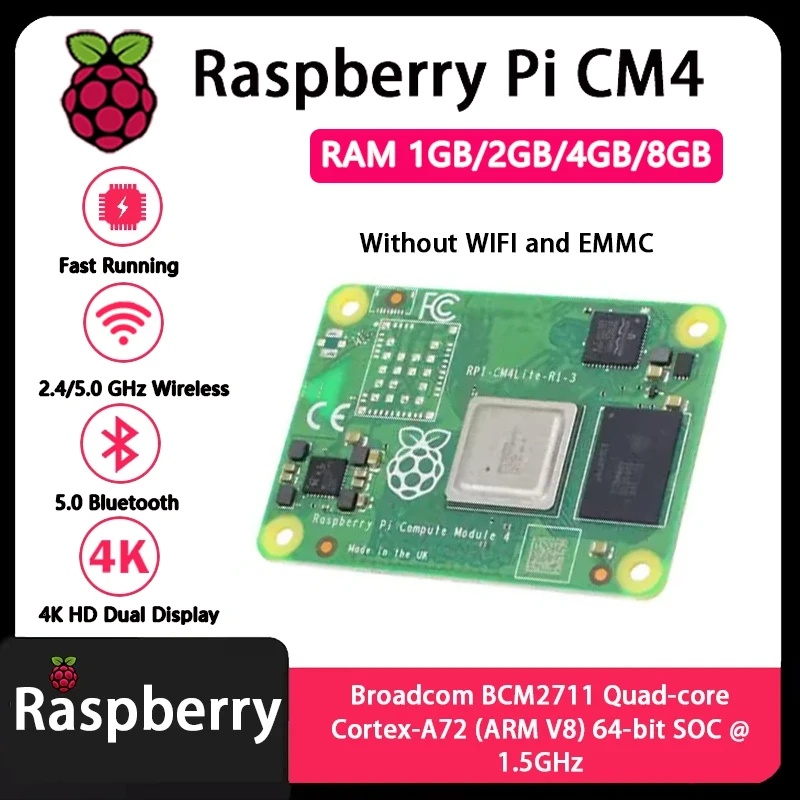 Raspberry Pi CM4 1GB/2GB/4GB/8 - Raspberry Pi Compute Module 4 8Gb 32Gb ulasan dan harga