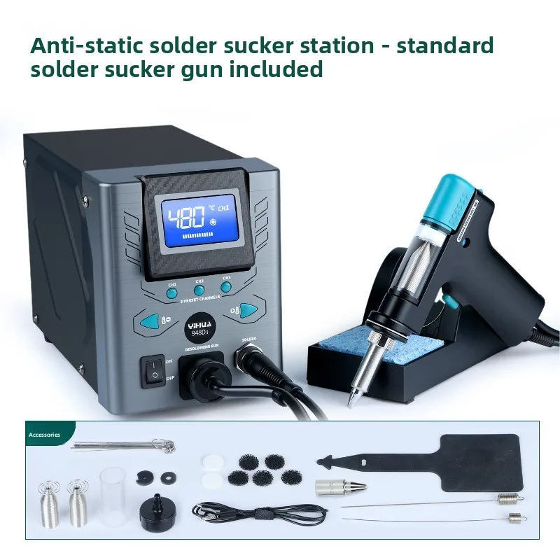 High Power Electric Tin Suctio - Desoldering Gun Vacuum Electric ulasan dan harga